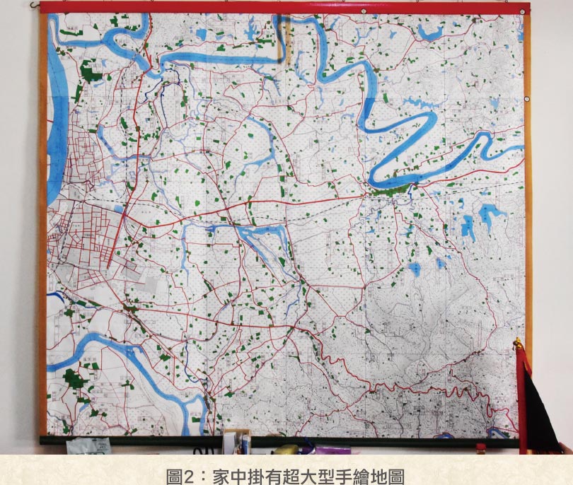 手繪超大型地圖